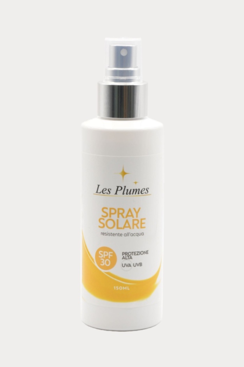 Protezione Solare SPF 30 sviluppata con un fattore di protezione 30 verso i raggi UVA e UVB. Resistente all’ acqua, di rapido assorbimento e indicato per tutti i tipi di pelle, anche quelle piu’ delicate.